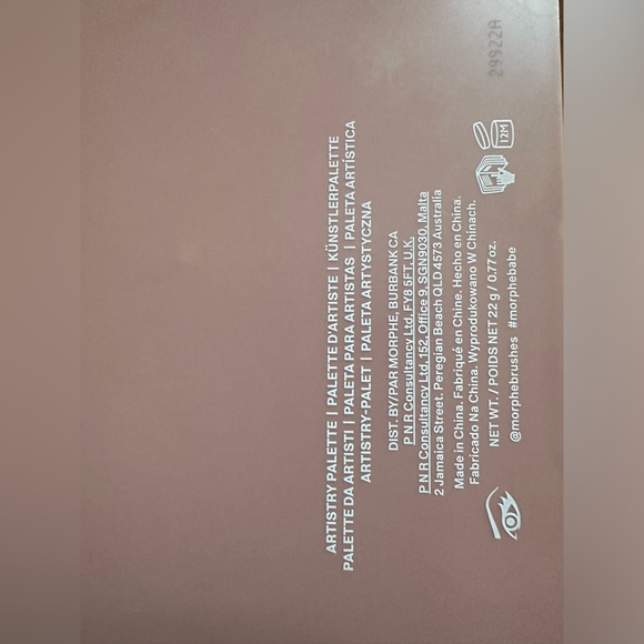 Morphe 18W Natural Wonder Artistry Palette Eye Shadow Colors - NEW - Picture 3 of 3